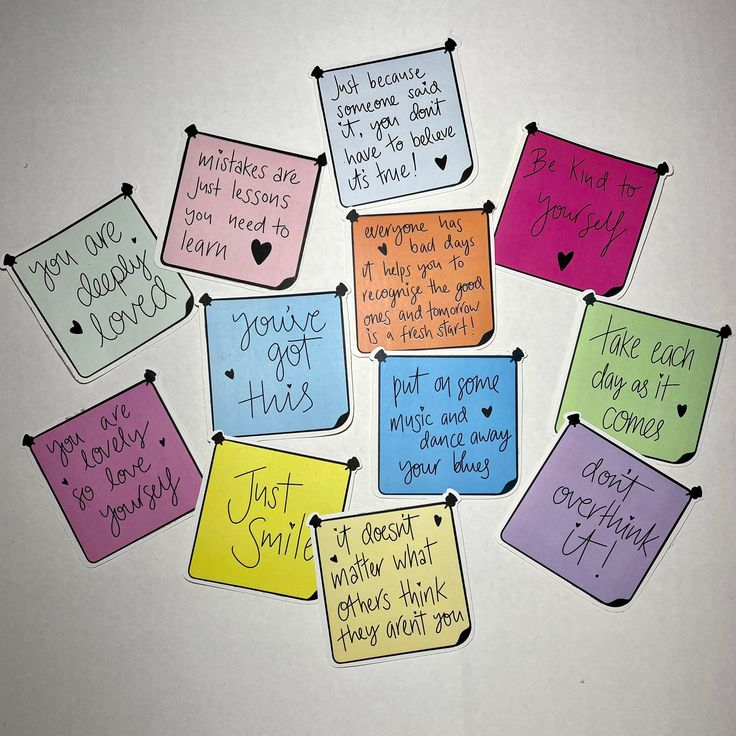 Inspirierende Post-its