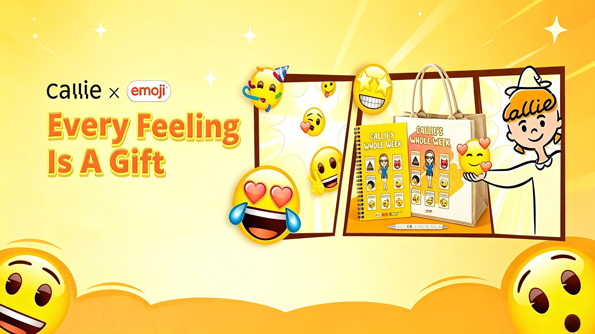 Callie × emoji®: Emotional Custom Gifts for Every Mood