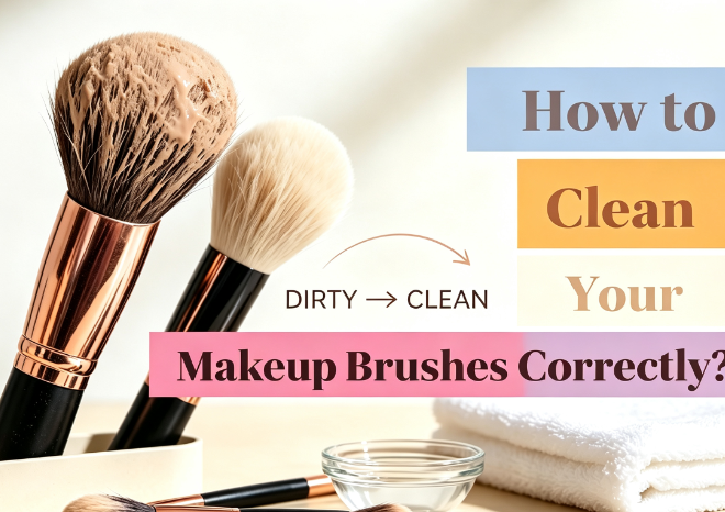 How to Clean Your Makeup Brushes Correctly?