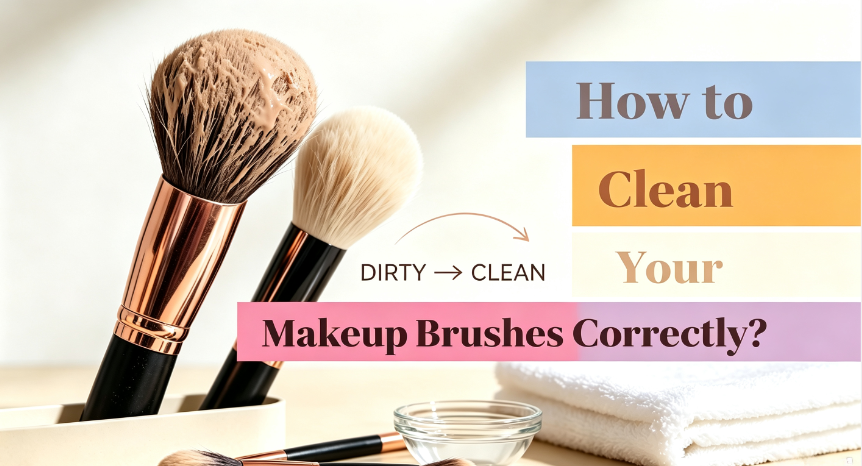 How to Clean Your Makeup Brushes Correctly?