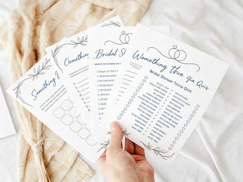 bridal shower quiz